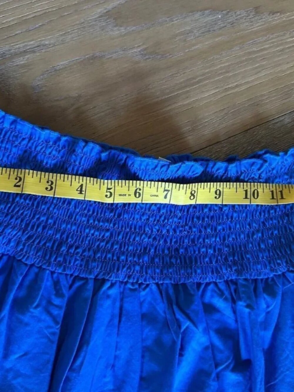 New Blue Ruffle Skirt - Picture 5 of 6